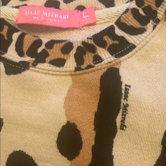 Isaac mizraki girls’ leopard sweater - Picture 5 of 7